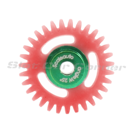 Scaleauto SC-1170BR 30-Tooth Polyamide Anglewinder Gear, 15.8 mm, Reverse Insert, product view
