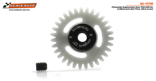 Scaleauto SC-1171R 3/32" Anglewinder Gear - 31T, 17.0mm Diameter