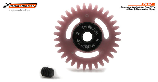 Scaleauto SC-1172R 3/32" Anglewinder Gear - 32T, 18.0mm Diameter