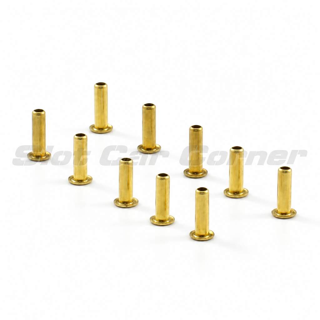 Scaleauto SC-1616 Guide Eyelets, 1.7 × 3.4 mm, package of 10