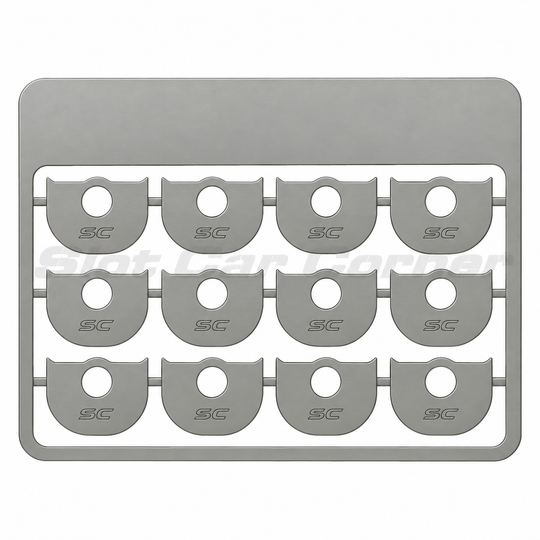 Scaleauto SC-1651A Guide Spacers, 0.10 mm