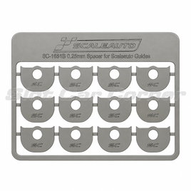 Scaleauto SC-1651B Guide Spacers, 0.25 mm, package of 12