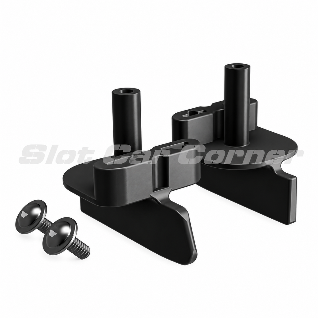 Scaleauto SC-1654B 3D-Printed Racing Guide, 24.3 × 8 mm, package of 2