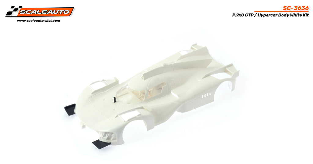 Scaleauto SC-3636 Peugeot 9x8 GTP / Hypercar Body White