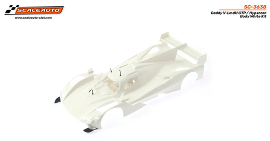 Scaleauto SC-3638 Caddy V-LmdH GTP / Hypercar Body White