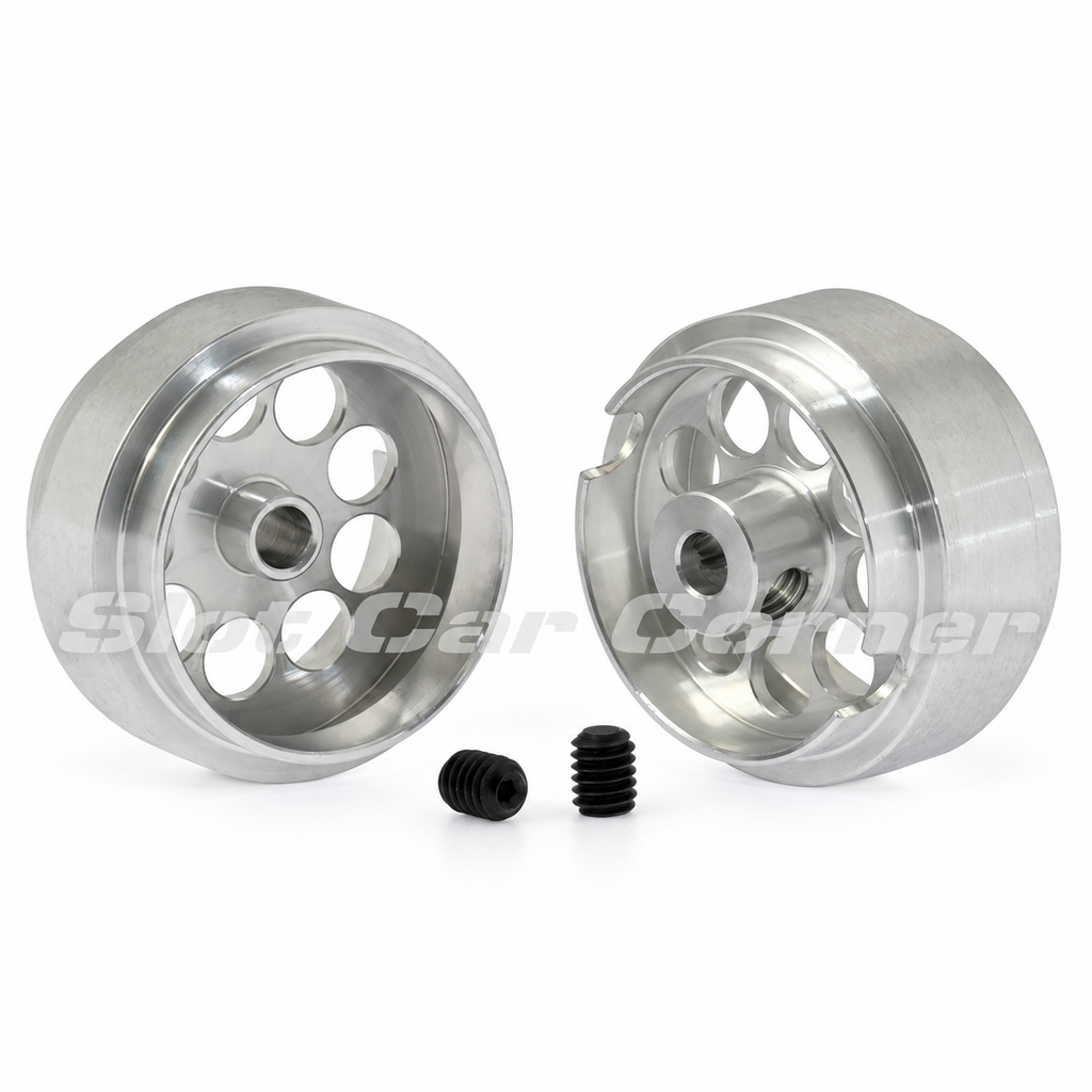 Scaleauto SC-4054F25 16.5 × 10 mm Aluminum Lightweight Wheels, product view