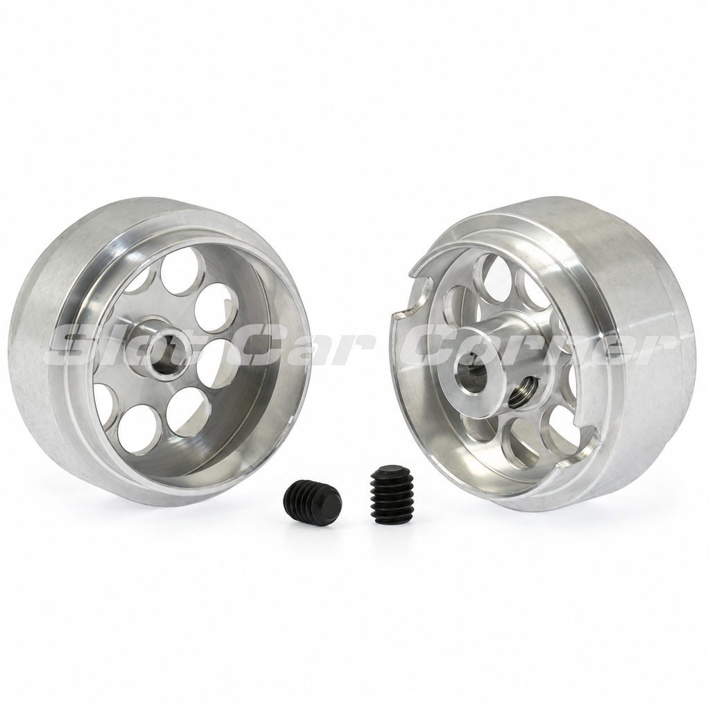 Scaleauto SC-4062F25 17.5 × 10 mm Aluminum Lightweight Wheels, product view