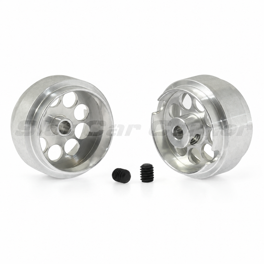 Scaleauto SC-4074F25 16.9 × 10 mm Aluminum Lightweight Wheels