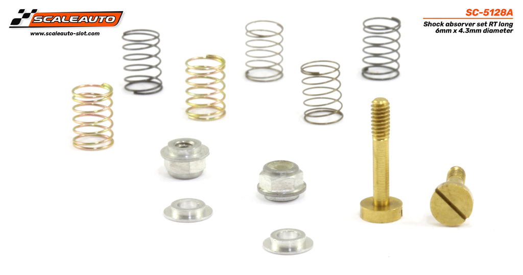 SC-5128A Scaleauto RT Rear Suspension Kit, 6mm Springs