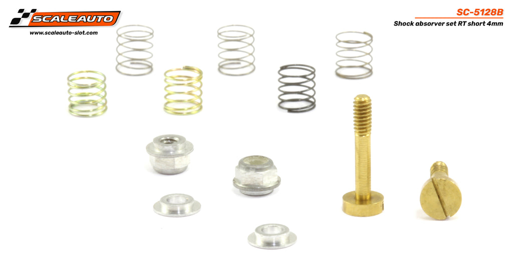 SC-5128B Scaleauto RT Rear Suspension Kit, 4mm Springs