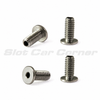 Scaleauto SC-5129C package of four M2 × 5 mm RT3 body float screws