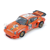 Scaleauto SC-6122R Porsche 911 RSR 3.0, Jägermeister No. 54, elevated front three-quarter view