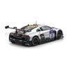 Scaleauto SC-6163R Audi R8 LMS GT3 No. 28, white, black and red livery, rear right three-quarter view