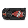 Scaleauto SC-6163R Audi R8 LMS GT3 No. 28, white, black and red livery, underside chassis view