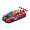 Scaleauto SC-6172R Audi R8 LMS GT3 No. 29, red, black and white livery, front left three-quarter view