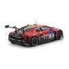 Scaleauto SC-6172R Audi R8 LMS GT3 No. 29, red, black and white livery, rear right three-quarter view