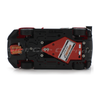 Scaleauto SC-6172R Audi R8 LMS GT3 No. 29, red, black and white livery, underside chassis view