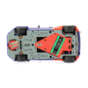 Scaleauto SC-6207R Peugeot 208 WRX No. 9, Sebastien Loeb, underside chassis view