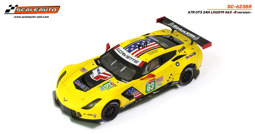 Scaleauto SC-6238R Chevrolet Corvette A7R GT3 No. 63