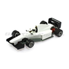 Scaleauto SC-6259a Formula 90-97 high nose white racing kit, complete assembled car front three-quarter view