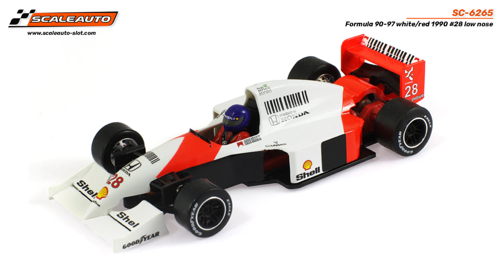 Scaleauto SC-6265 Formula 90-97 No. 28, Red/White