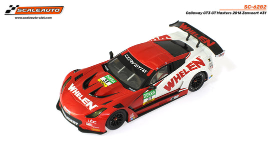 Scaleauto SC-6282 HOME SERIES Callaway GT3 Whelen No. 31