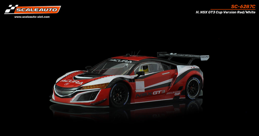 Scaleauto SC-6287C H. NSX GT3 Cup Version, Red/White