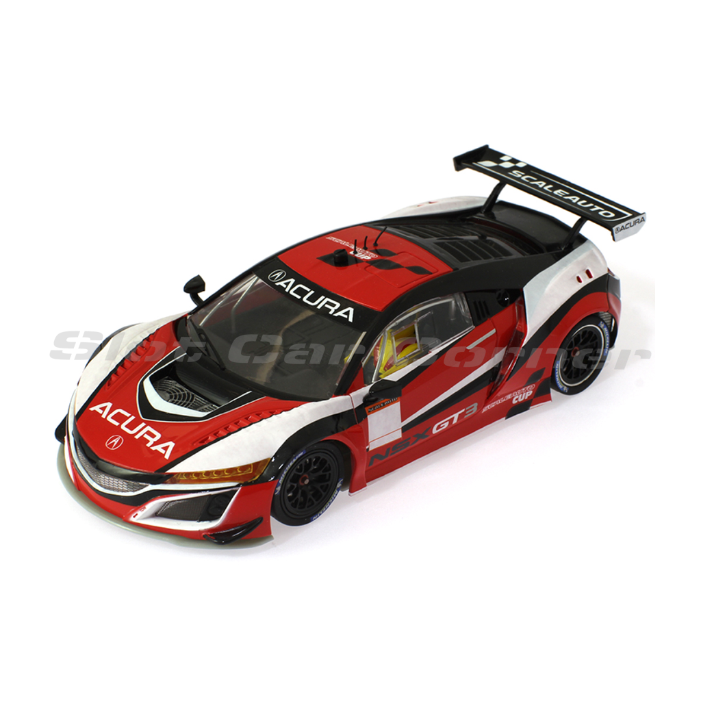 Scaleauto SC-6287C H. NSX GT3 Cup Version, Red/White, front three-quarter view