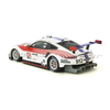 Scaleauto SC-6296R Porsche 911 (991.2) GT3 RSR No. 912, white, red and blue livery, rear three-quarter view