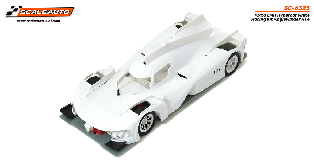 Scaleauto SC-6325 Peugeot 9x8 LMH Hypercar, White Kit