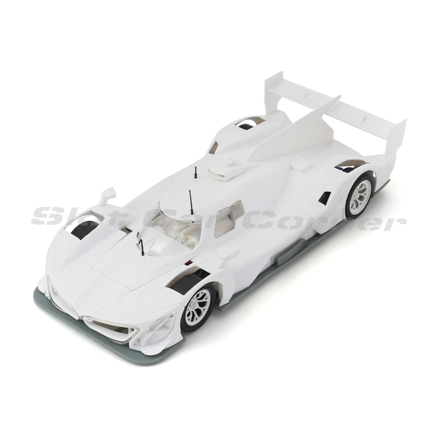 Scaleauto SC-6330 BMW M Hybrid GTP White Racing Kit – front three-quarter view