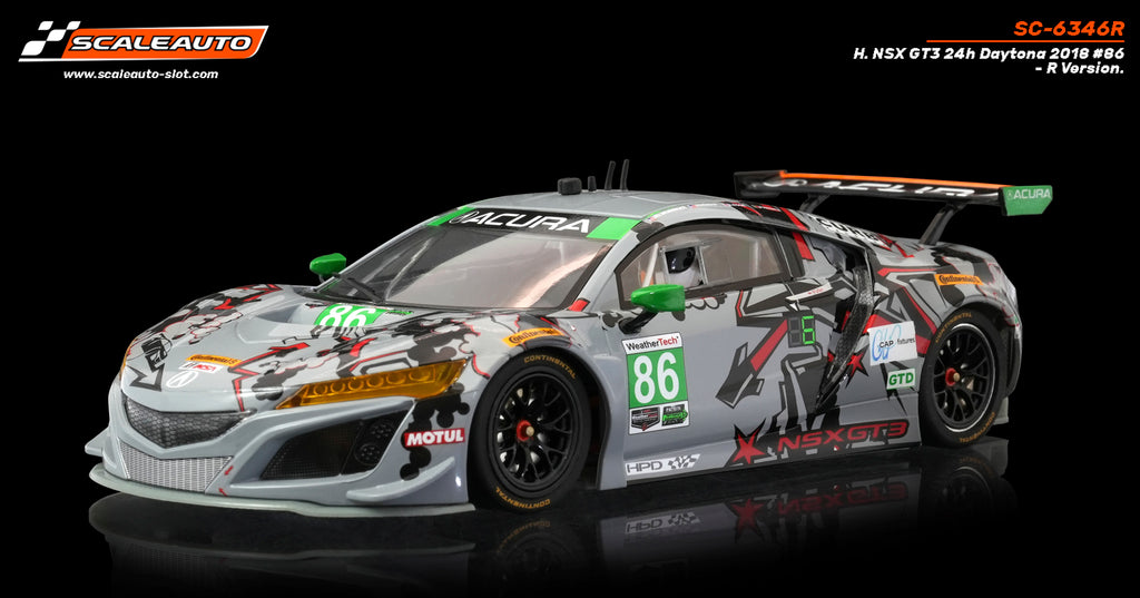 Scaleauto SC-6346R NSX GT3 No. 86, 24h Daytona 2018