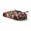 Scaleauto SC-6347R NSX GT3 No. 93, red camouflage with green accents livery, rear three-quarter view