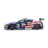 Scaleauto SC-6359R NSX GT3 No. 69, blue, white and red stars-and-stripes livery, left side profile view