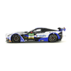 Scaleauto SC-6360R Callaway GT3 No. 77, Valvoline blue and white livery, left side profile view