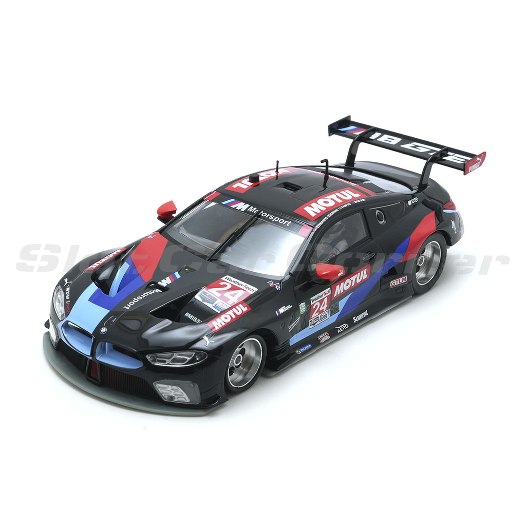 Scaleauto SC-6363RS BMW M8 GTE No. 24 Daytona 2020 RS Supersport, front three-quarter view