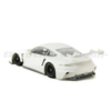 Scaleauto SC-6366 Porsche 911 GT3R 992 white racing kit, rear three-quarter view