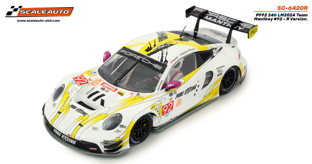 Scaleauto SC-6420R Porsche 992 Team Manthey No. 92