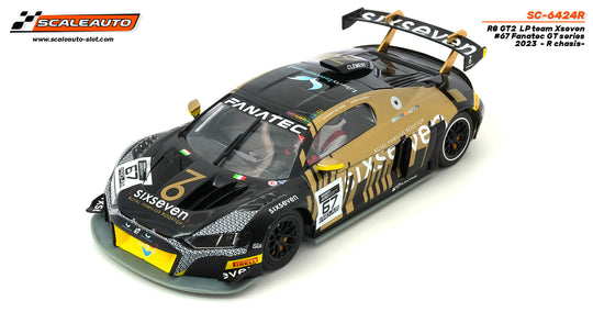 Scaleauto SC-6424R Audi R8 GT2 Team Xseven No. 67