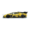 Scaleauto SC-6427C Lamborghini Supertrofeo EVO2 Cup, yellow, left side profile view
