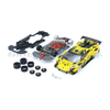 Scaleauto SC-6427C Lamborghini Supertrofeo EVO2 Cup, yellow, disassembled kit with body, chassis, wheels, tires and hardware