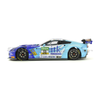 Scaleauto SC-6437R Callaway GT3 No. 13, ITK blue and turquoise livery, left side profile view