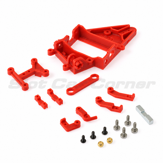 Scaleauto SC-6535C RT3 Anglewinder Motor Mount, Extra Hard, 0.75 mm Offset