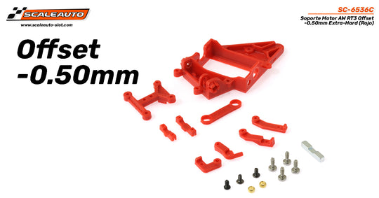 SC-6536C Scaleauto RT3 Anglewinder Motor Mount, Extra Hard, 0.50mm Offset