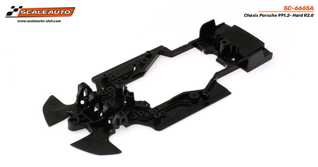 SC-6665A Scaleauto Porsche 991.2 R2.0 Chassis, Hard (Black)