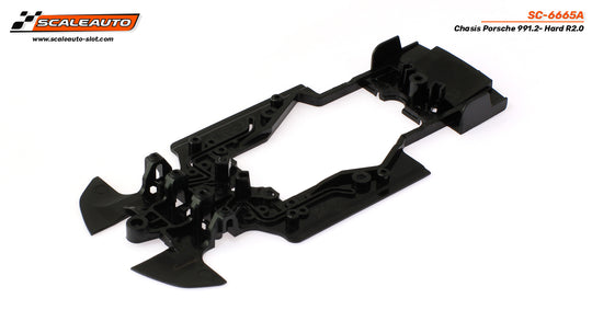 SC-6665A Scaleauto Porsche 991.2 R2.0 Chassis, Hard (Black)