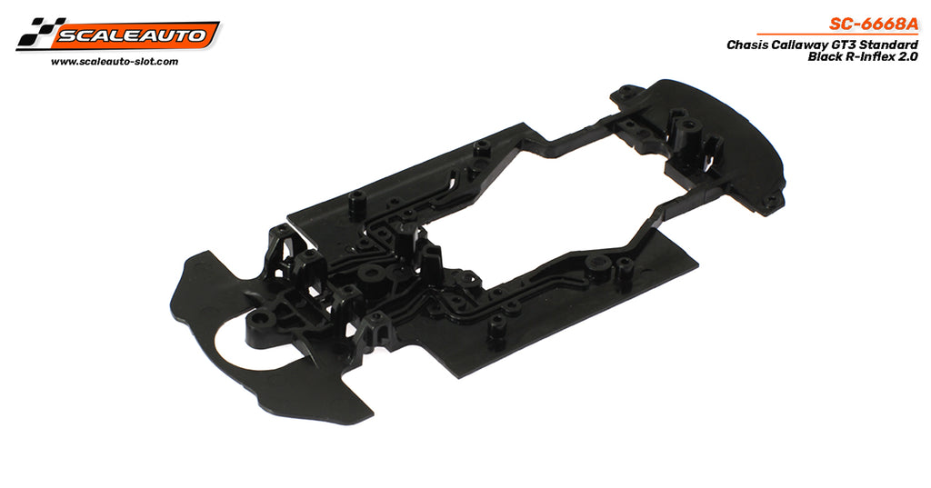SC-6668A Scaleauto Callaway GT3 R2.0 Chassis, Hard (Black)
