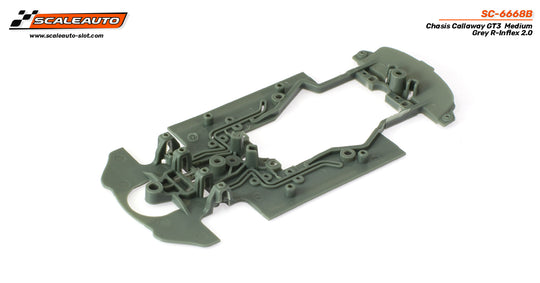 SC-6668B Scaleauto Callaway GT3 R2.0 Chassis, Medium (Gray)