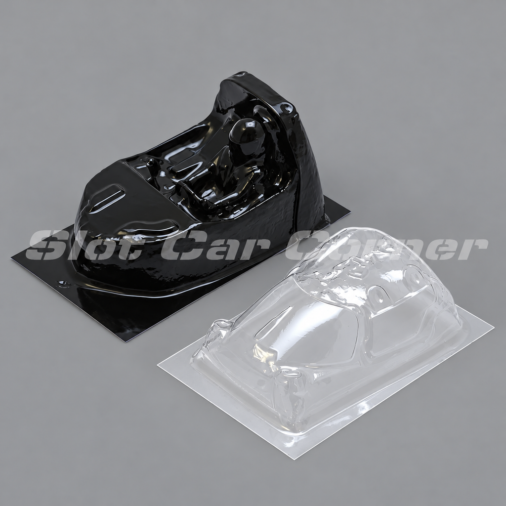 Scaleauto SC-6689 Lamborghini SC63 Hypercar Lightweight Lexan Cockpit Set, Unpainted, product view