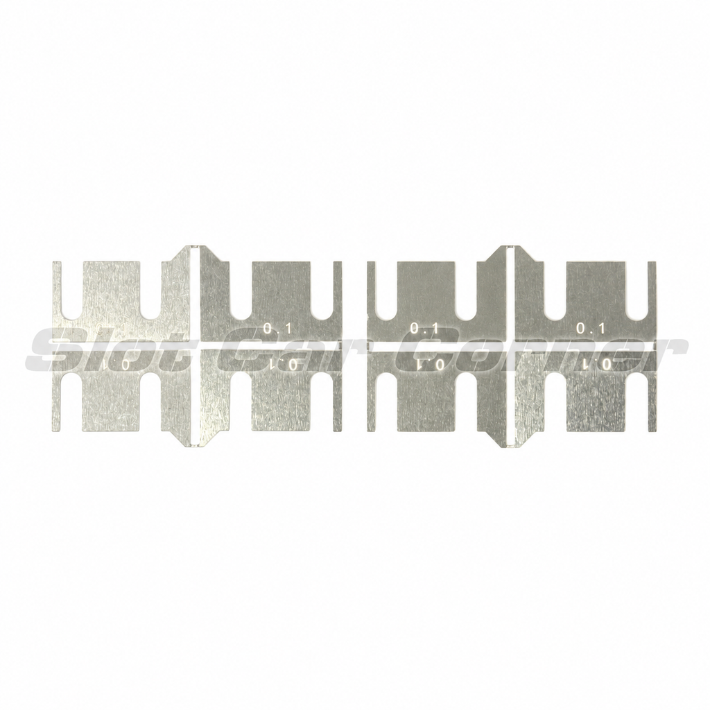 Scaleauto SC-8127D Axle Mount Spacer Set, 0.1 mm, product view